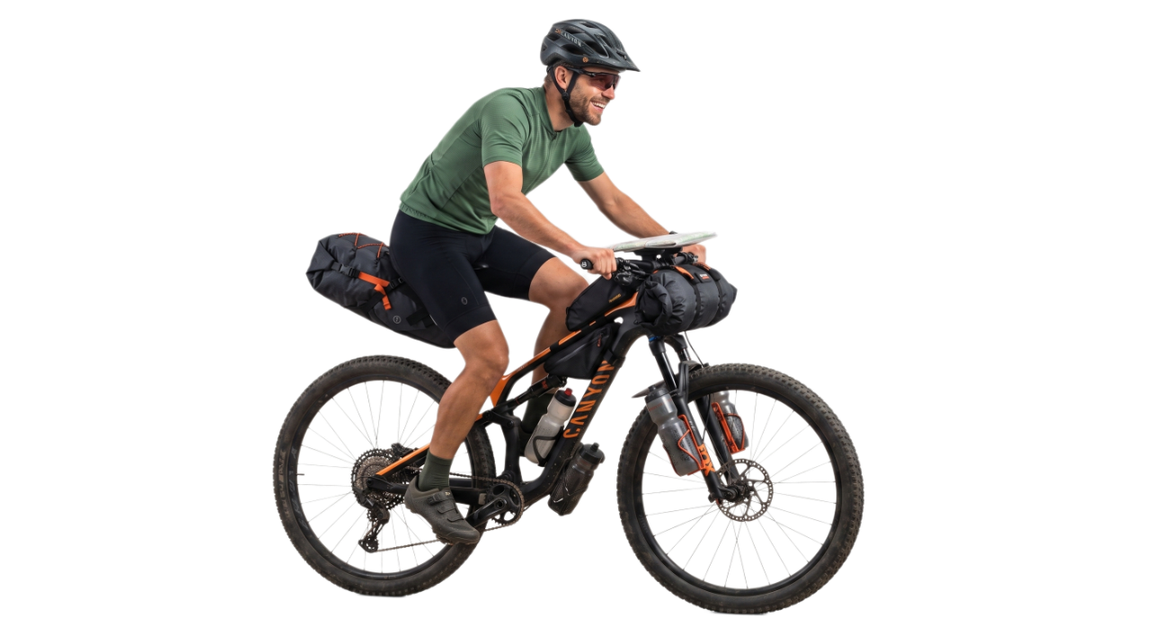 Radfahrer im Zillertal